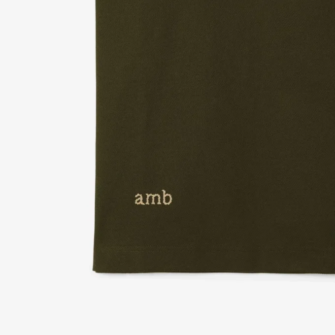 Metallic-EKD-Baumwoll-Poloshirt