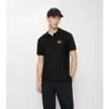 Metallic-EKD-Baumwoll-Poloshirt