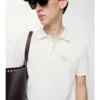 Metallic-EKD-Baumwoll-Poloshirt