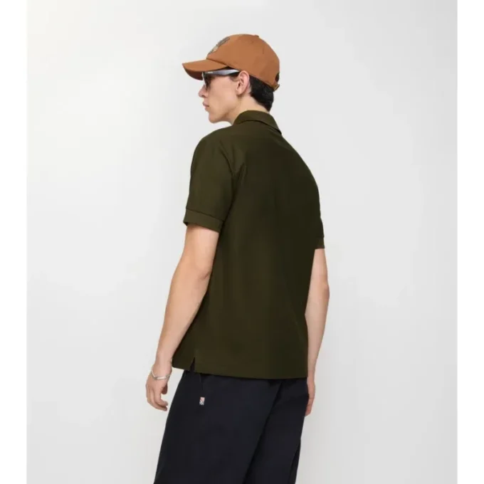 Metallic-EKD-Baumwoll-Poloshirt