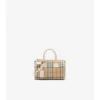 Mini-Bowling-Tasche mit Karomuster