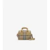 Mini-Bowling-Tasche mit Karomuster