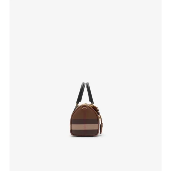 Mini-Bowling-Tasche mit Karomuster