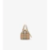 Mini-Bowling-Tasche mit Karomuster