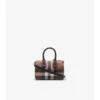 Mini-Bowling-Tasche mit Karomuster