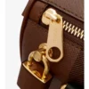 Mini-Bowling-Tasche mit Karomuster