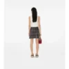 Mini-Kilt aus Wolle mit Karomuster
