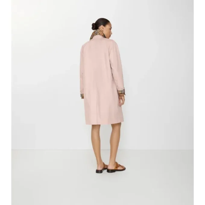 Mittellanger Camden-Car Coat aus Tropical Gabardine