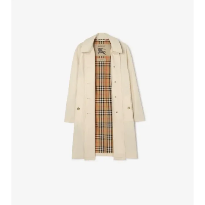 Mittellanger Camden-Car Coat aus Tropical Gabardine