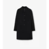 Mittellanger Car Coat aus Wolle