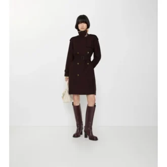 Mittellanger Gabardine-Trenchcoat „Castleford“