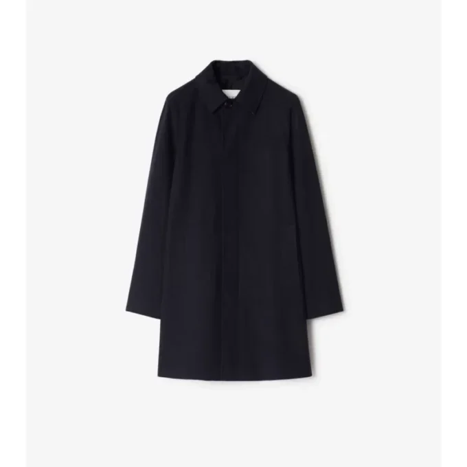 Mittellanger Kaschmir-Car Coat