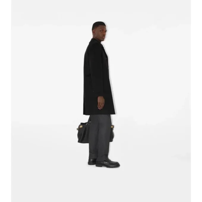 Mittellanger Kaschmir-Car Coat