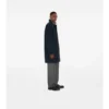 Mittellanger Kaschmir-Car Coat