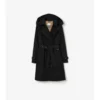 Mittellanger Kensington-Trench Coat aus Taft