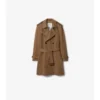 Mittellanger Trench Coat aus Kaschmir