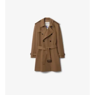 Mittellanger Trench Coat aus Kaschmir