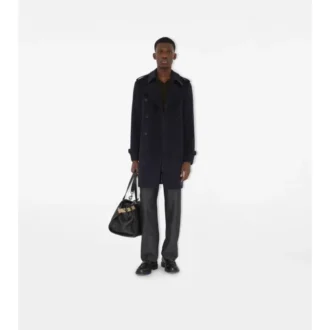 Mittellanger Trench Coat aus Kaschmir