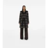 Mittellanger, wendbarer Woll-Car Coat