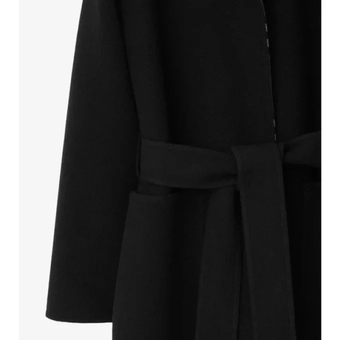 Mittellanger, wendbarer Woll-Car Coat