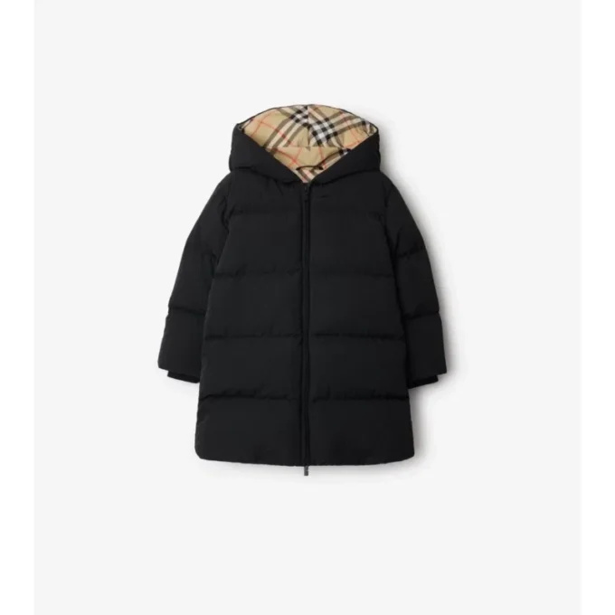 Nylon-Daunenmantel