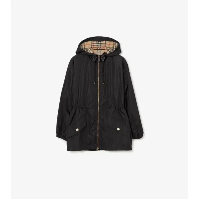 Nylon-Kapuzenjacke