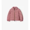 Nylon-Steppjacke mit Karomuster