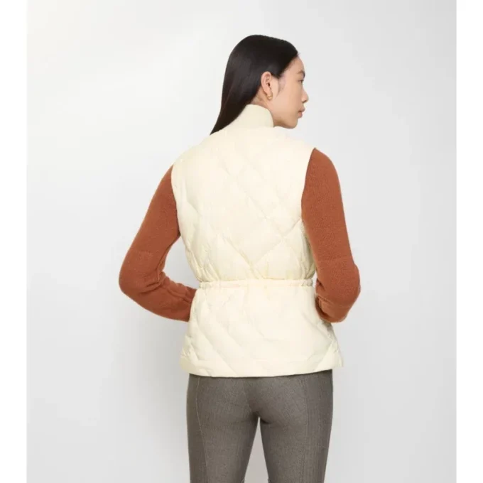 Nylon-Weste mit Check-Stitch