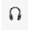 Ohrenschützer aus Wolle und Kaschmir mit Karomuster