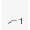 Oversized-Sonnenbrille mit quadratischem Rahmen