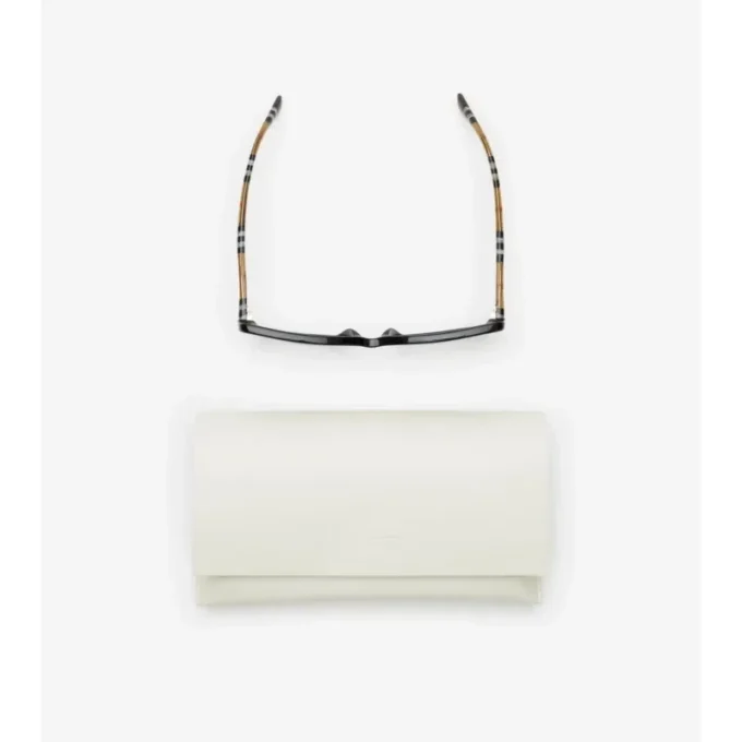 Oversized-Sonnenbrille mit quadratischem Rahmen