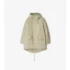 Parka aus Nylonmischung mit abnehmbarem Innenfutter