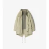 Parka aus Nylonmischung mit abnehmbarem Innenfutter