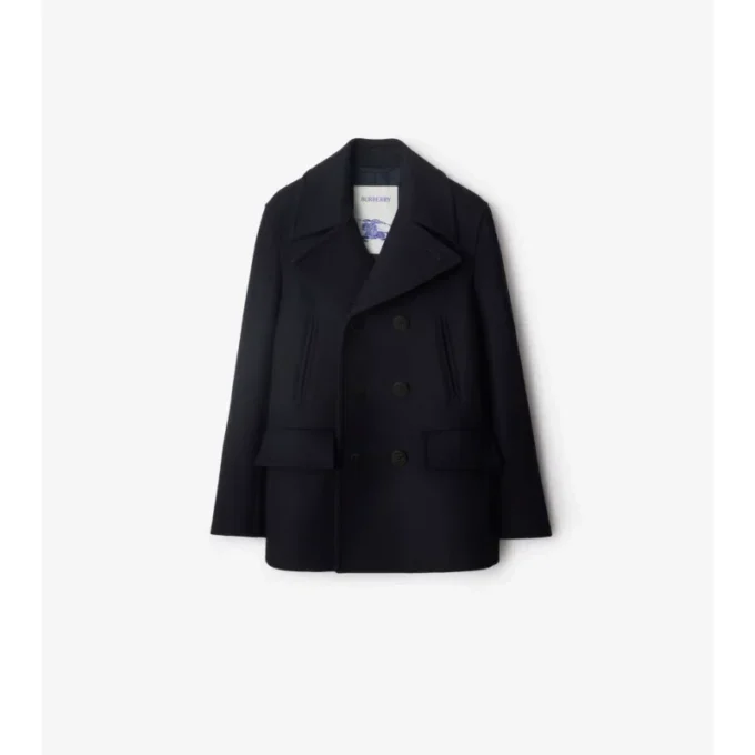 Peacoat aus Wolle
