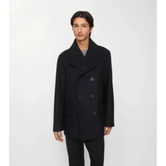 Peacoat aus Wolle