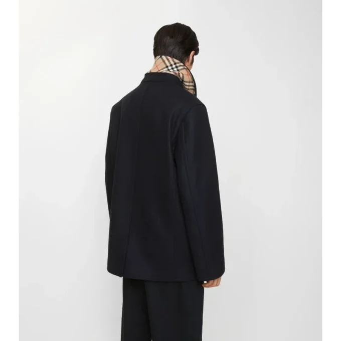Peacoat aus Wolle