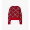 Pullover aus Woll-Kaschmir-Mischung mit Karomuster