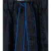 Pyjama-Hose aus Seide mit Sonnenblumenmuster