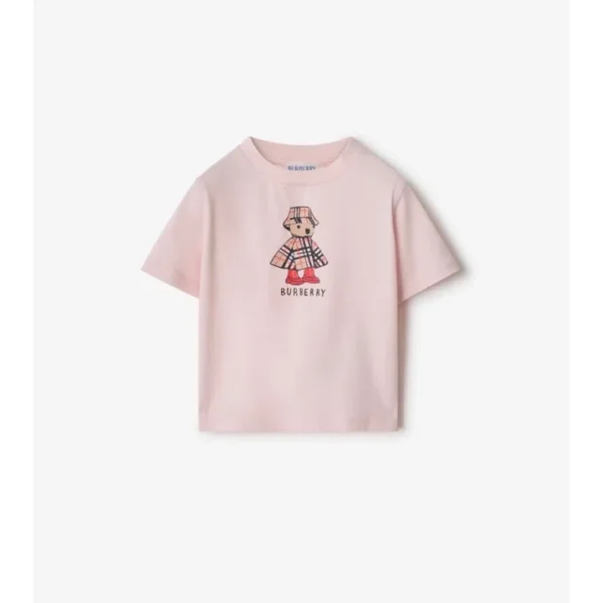 Rainy Day Bear Baumwoll-T-Shirt