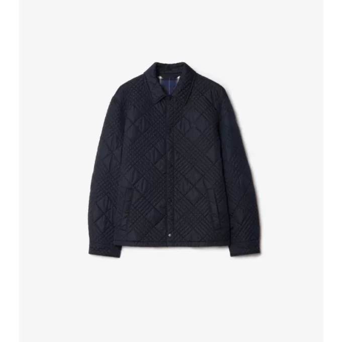 Ramsey-Jacke mit feinem Karomuster