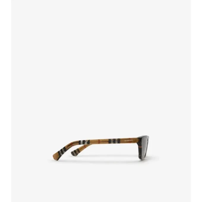 Rechteckige Sonnenbrille mit Farbverlauf