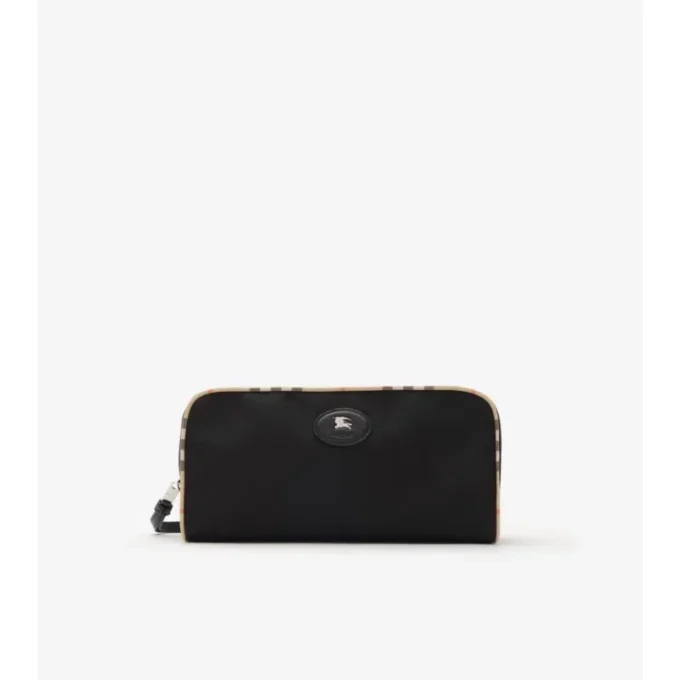 Reisetasche mit großem Karomuster