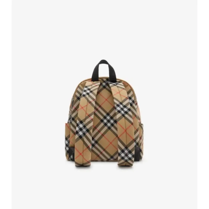 Rucksack mit kleinem Karomuster