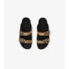 Sandalen „Urchin“ aus Wildleder mit Karomuster