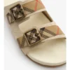 Sandalen „Urchin“ aus Wildleder mit Karomuster