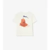 Sandy Logo Baumwoll-T-Shirt