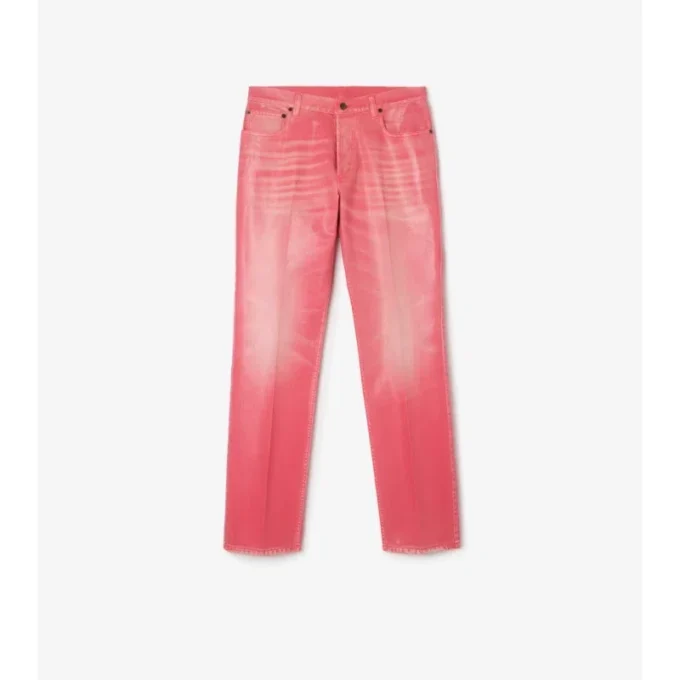 Schmale beschichtete Jeans