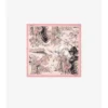 Seidenschal mit graviertem Rittermotiv