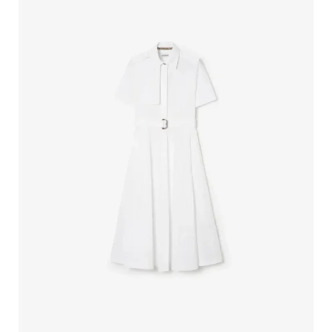Shirtkleid aus Baumwollpopeline