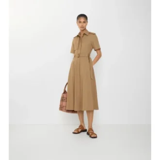 Shirtkleid aus Baumwollpopeline